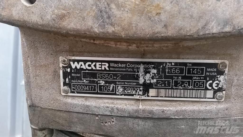 Wacker Neuson BS60-2 Vibračné zhutňovače