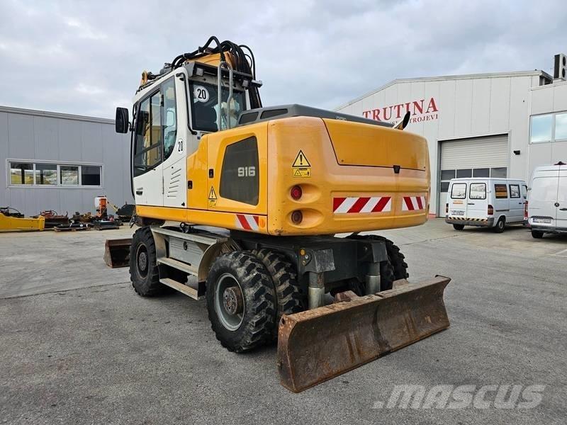 Liebherr A916 Kolesové rýpadlá