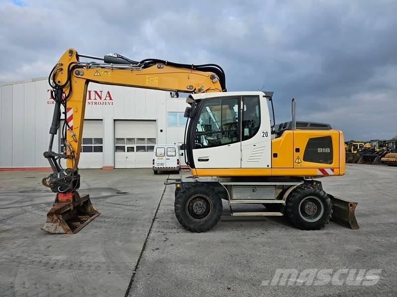 Liebherr A916 Kolesové rýpadlá
