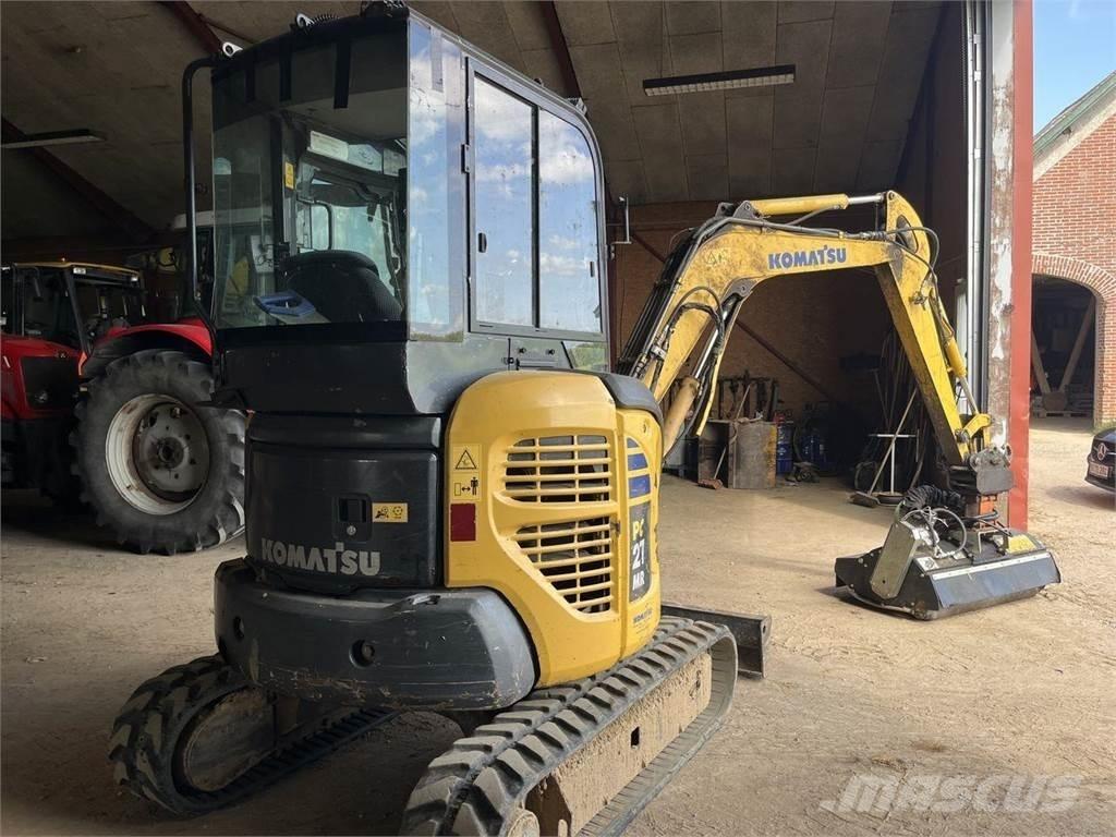 Komatsu PC27MR-2 Kolesové rýpadlá