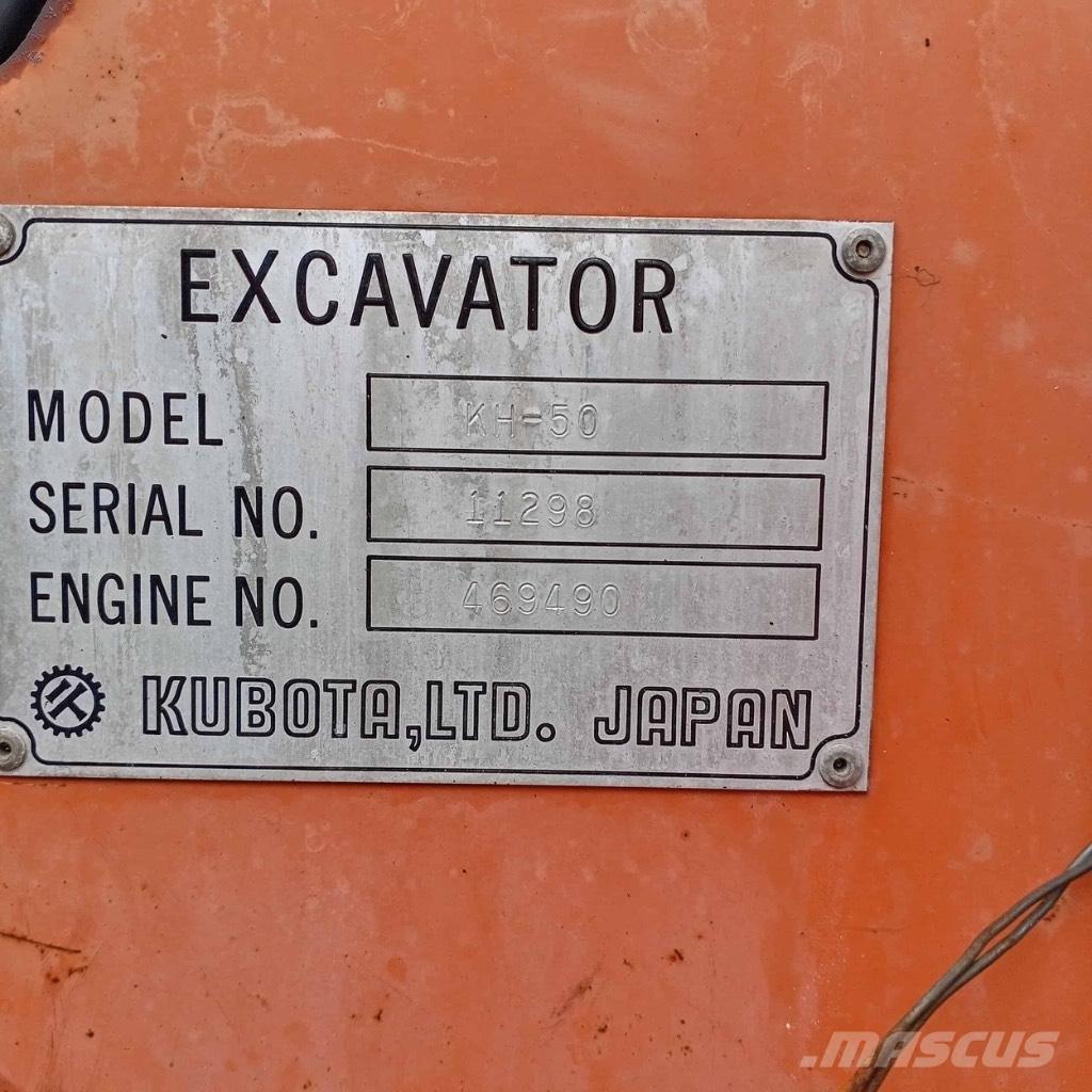 Kubota KH 50 Mini rýpadlá < 7t