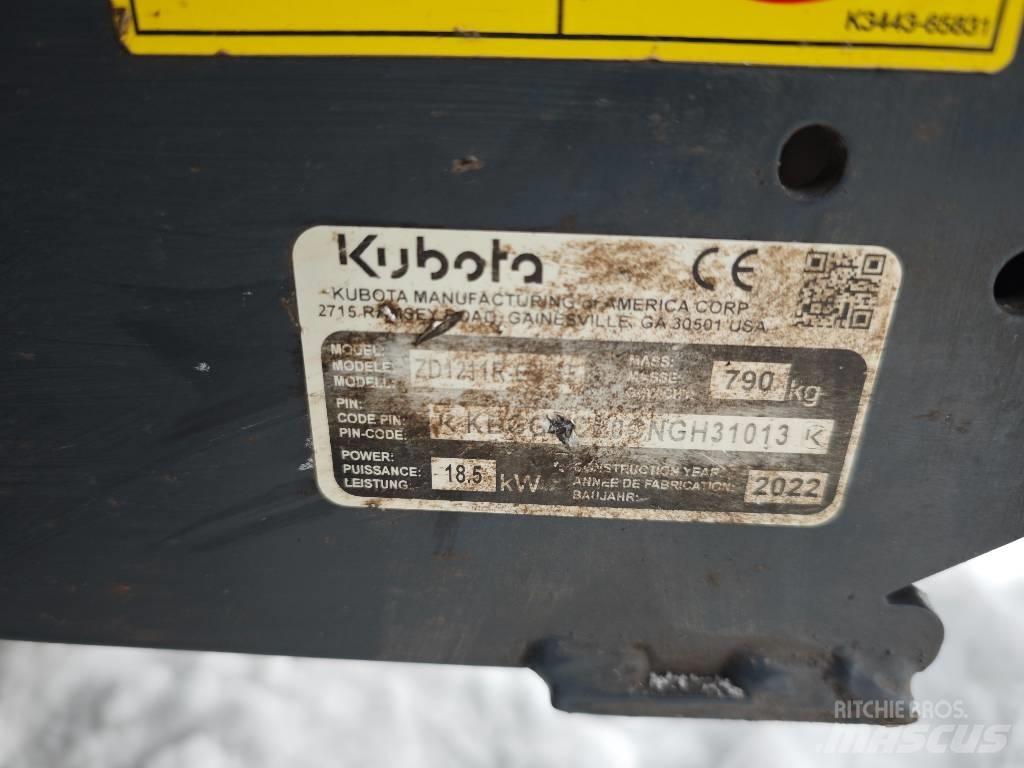 Kubota ZD 1211 Samochodné kosačky