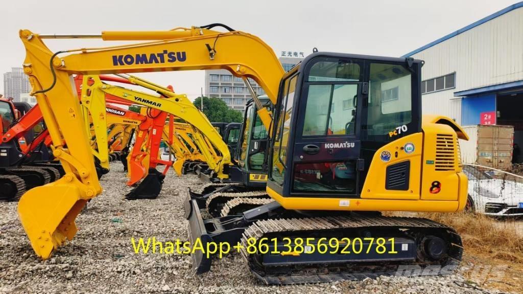 Komatsu PC 70-8 Pásové rýpadlá