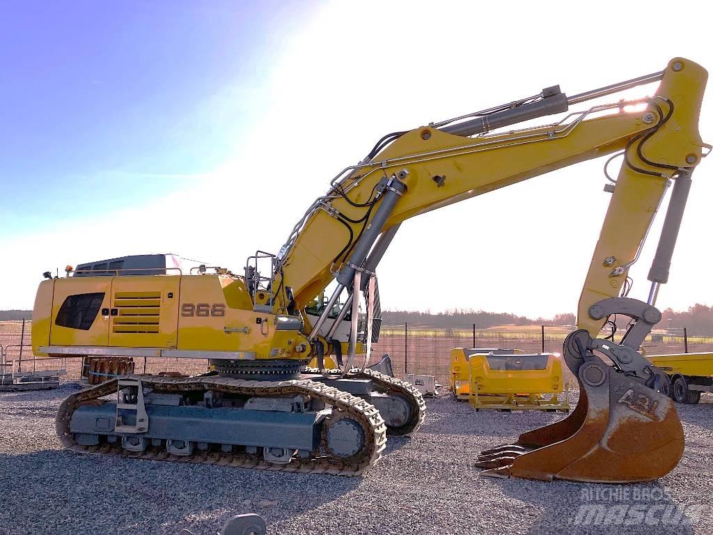 Liebherr R966 LC-V Pásové rýpadlá