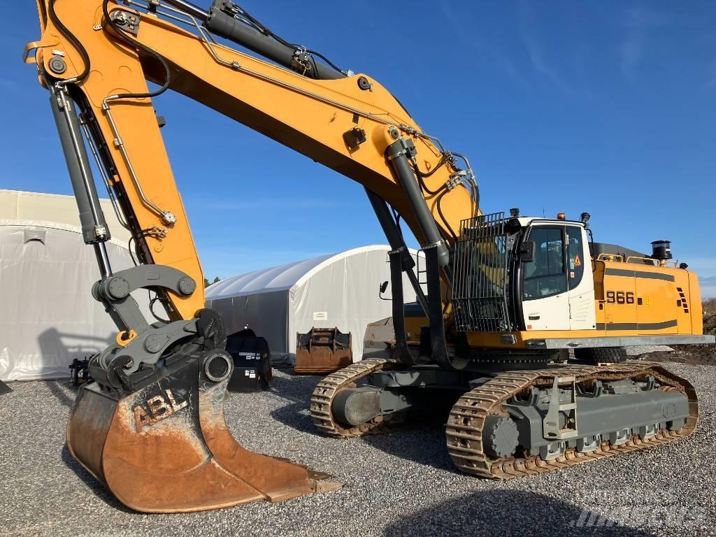 Liebherr R966 LC-V Pásové rýpadlá