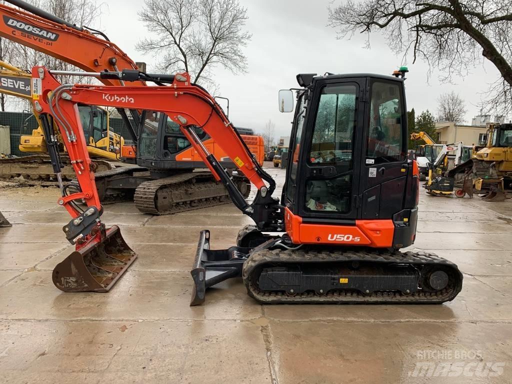 Kubota U50-5 Mini rýpadlá < 7t