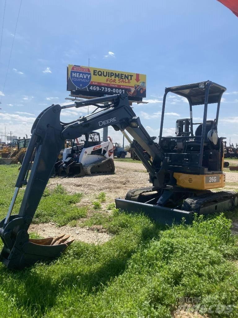 John Deere 26G Demolačné rýpadlá