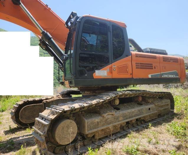 Doosan DX 380 LC-5 Pásové rýpadlá