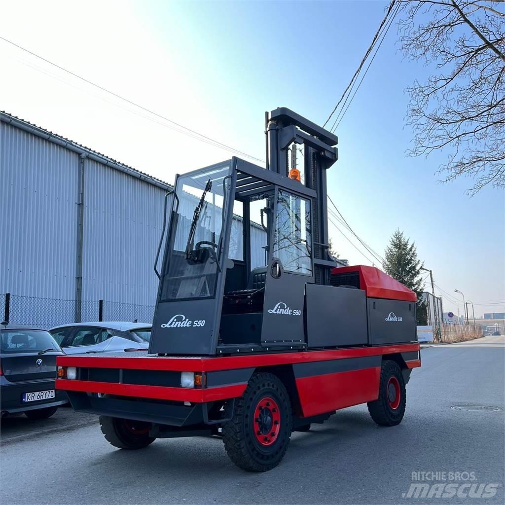 Linde S50D Bočný vysokozdvižný vozík