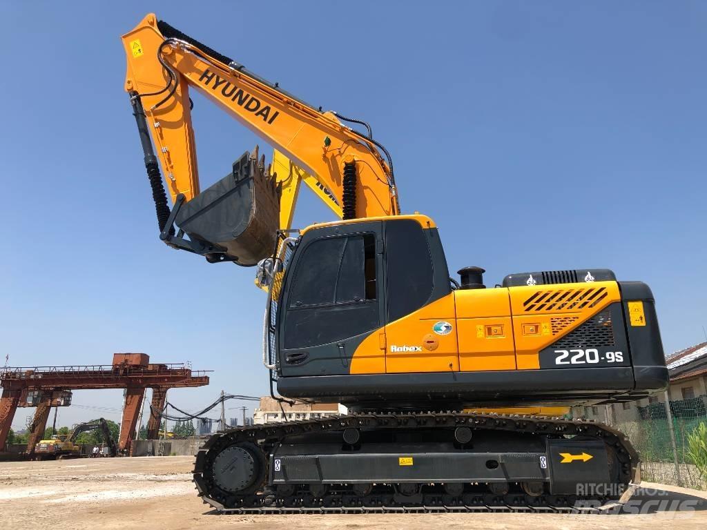 Hyundai R220-9s Pásové rýpadlá