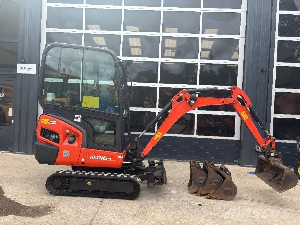 Kubota KX 016-4 Mini rýpadlá < 7t