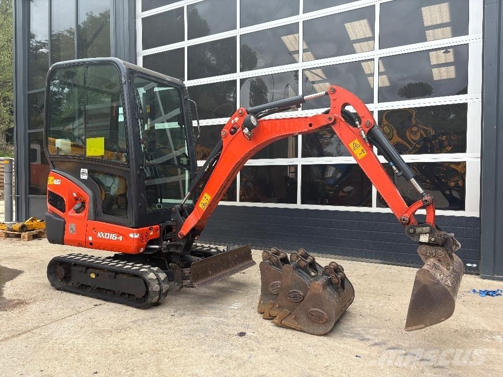 Kubota KX 016-4 Mini rýpadlá < 7t