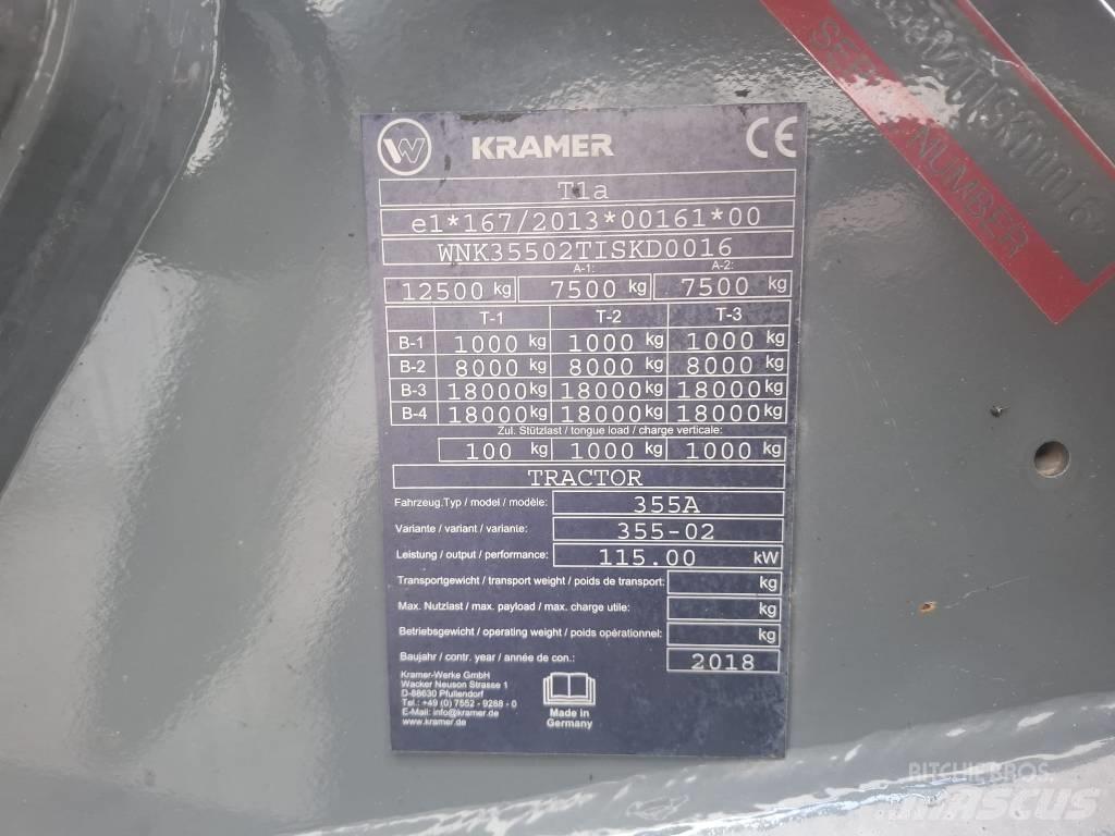 Kramer 8155 Kolesové nakladače