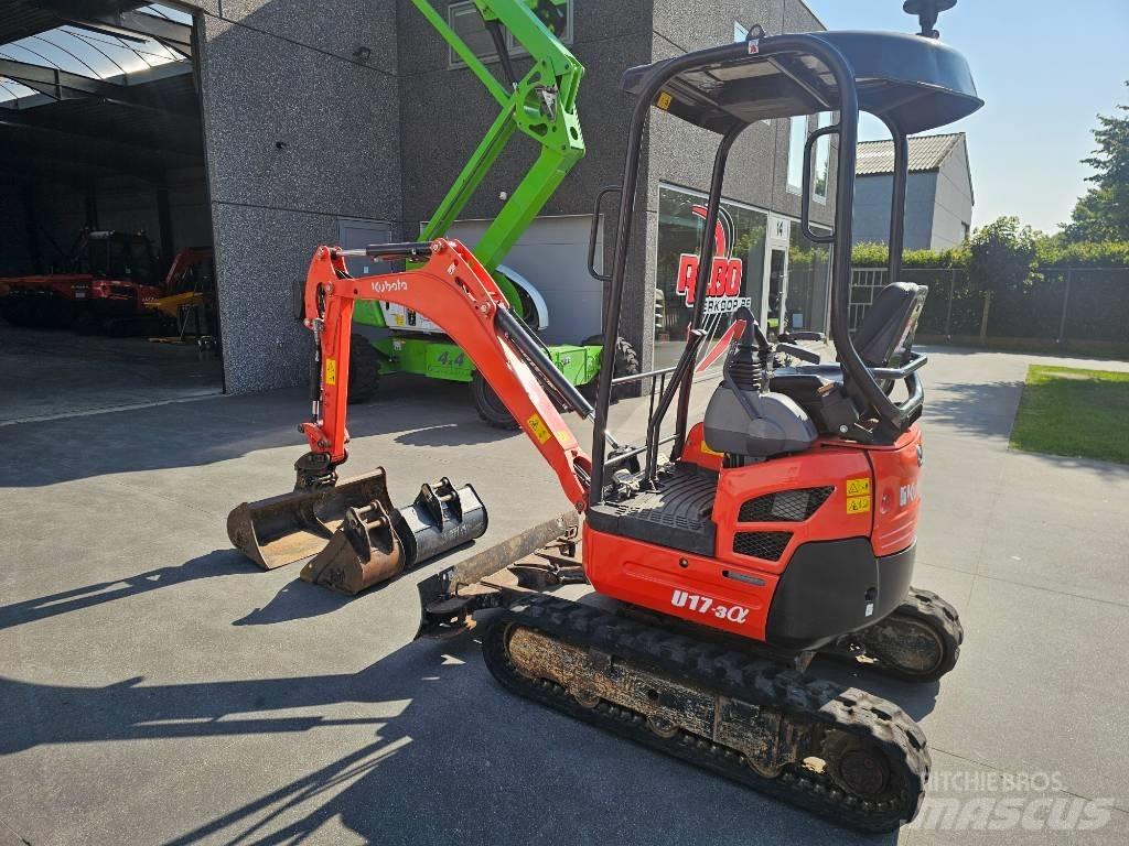 Kubota U 17-3 Mini rýpadlá < 7t
