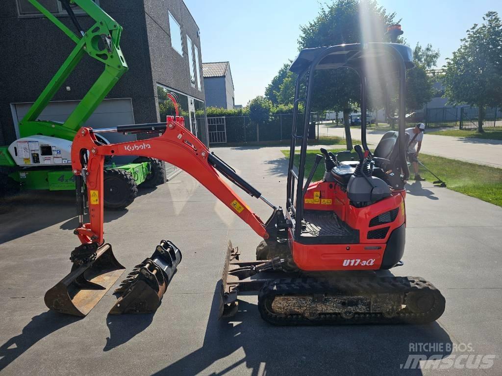 Kubota U 17-3 Mini rýpadlá < 7t