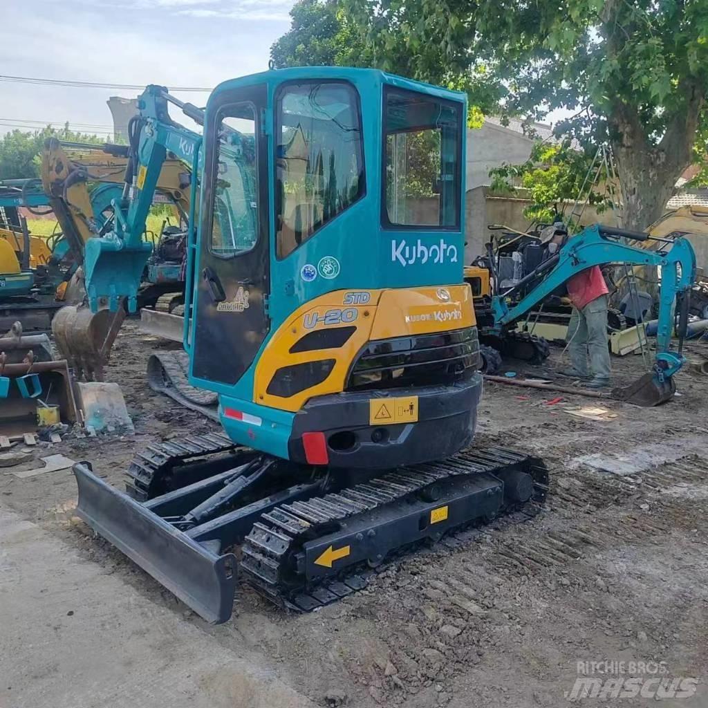 Kubota U 20 Mini rýpadlá < 7t