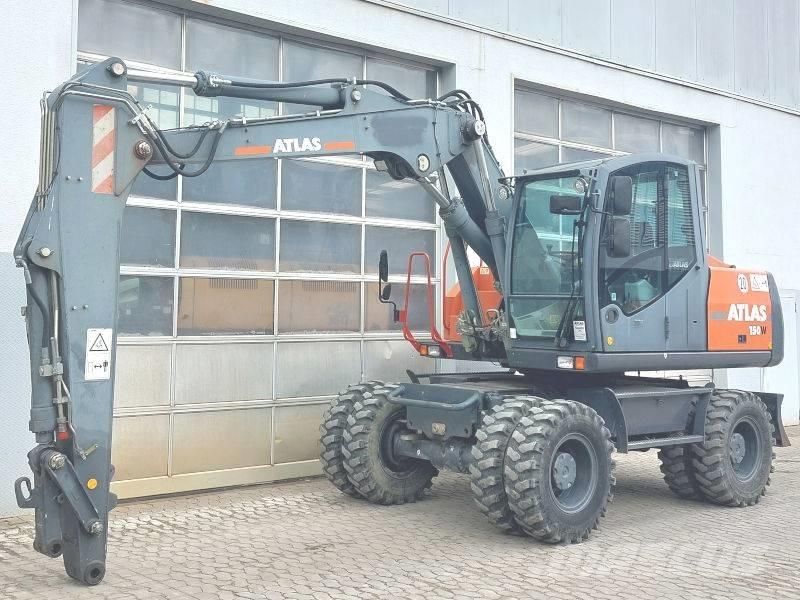 Atlas 150 W Kolesové rýpadlá