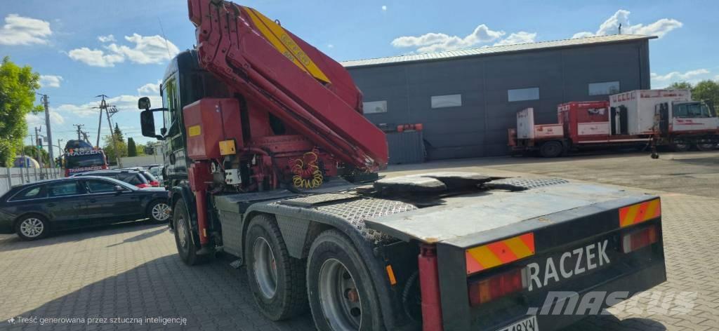 Scania G 400 Autožeriavy, hydraulické ruky