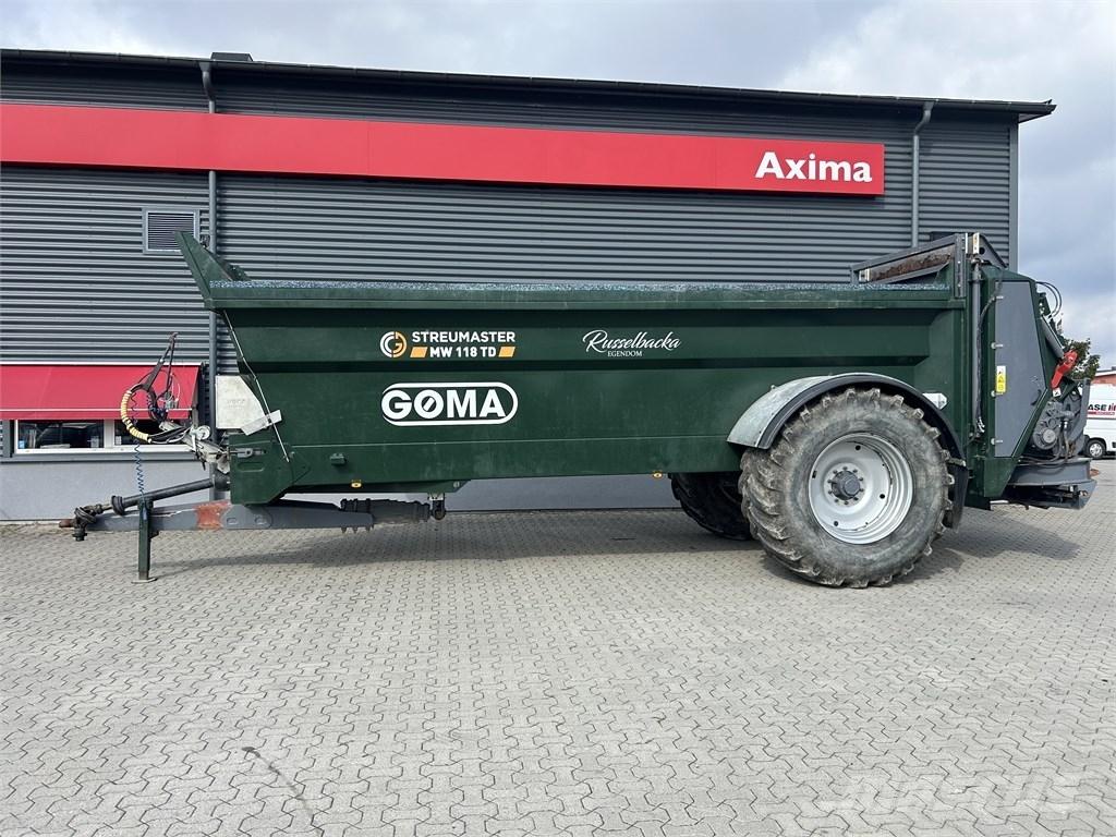 Streumaster MW118TD Rozmetadlá maštaľného hnoja