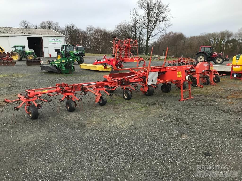 Kuhn GF 10601 TO Obracače a zhrabovače sena