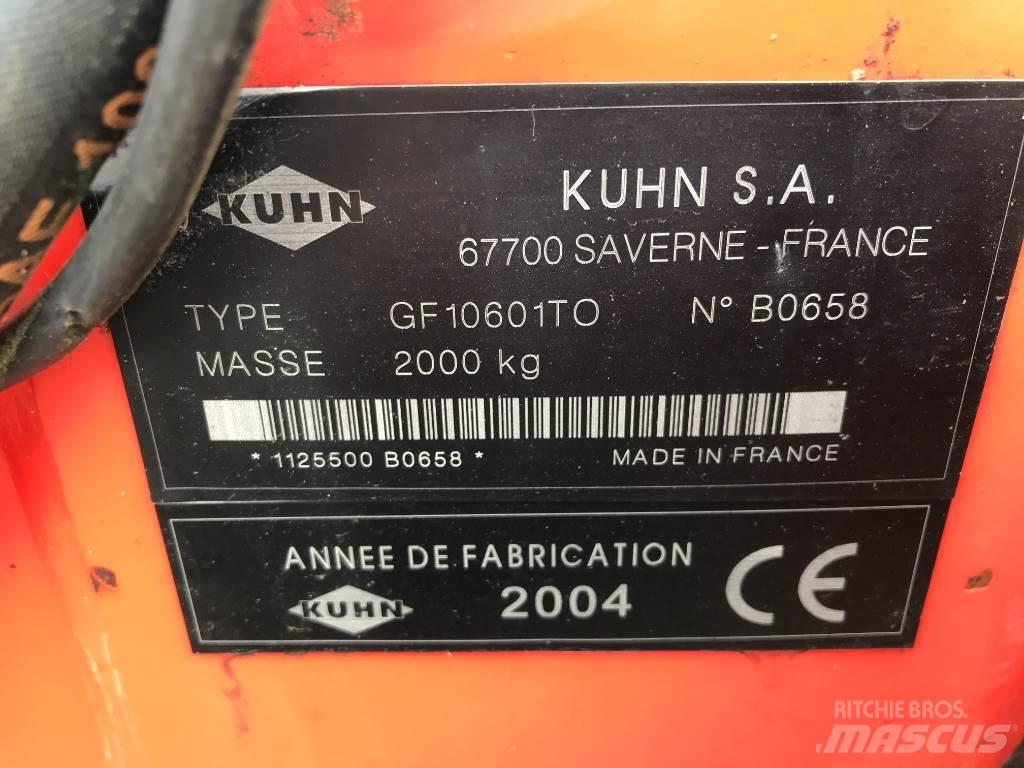 Kuhn GF 10601 TO Obracače a zhrabovače sena