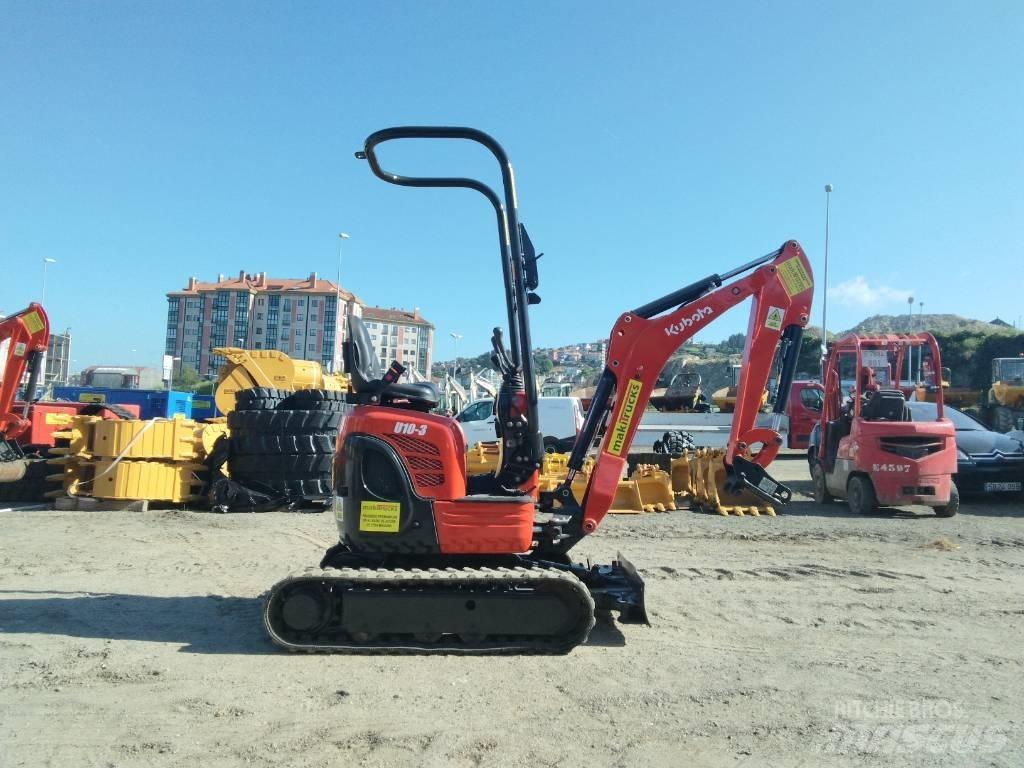 Kubota U 10-3 Mini rýpadlá < 7t