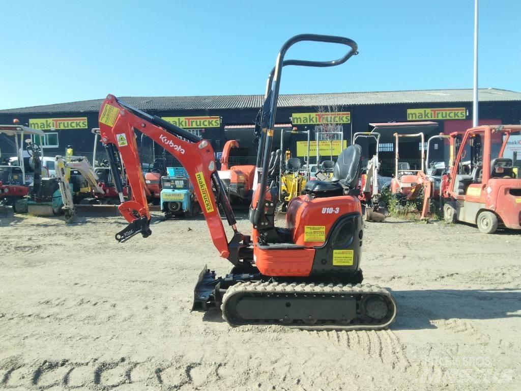Kubota U 10-3 Mini rýpadlá < 7t