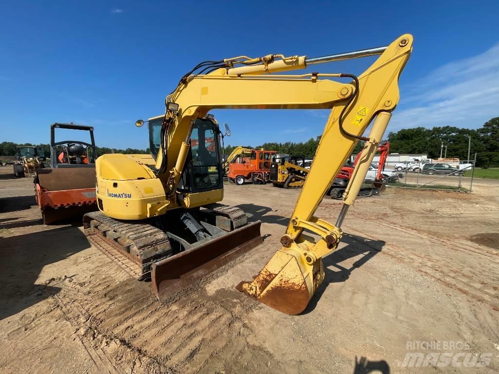 Komatsu pc78us-10 Pásové rýpadlá
