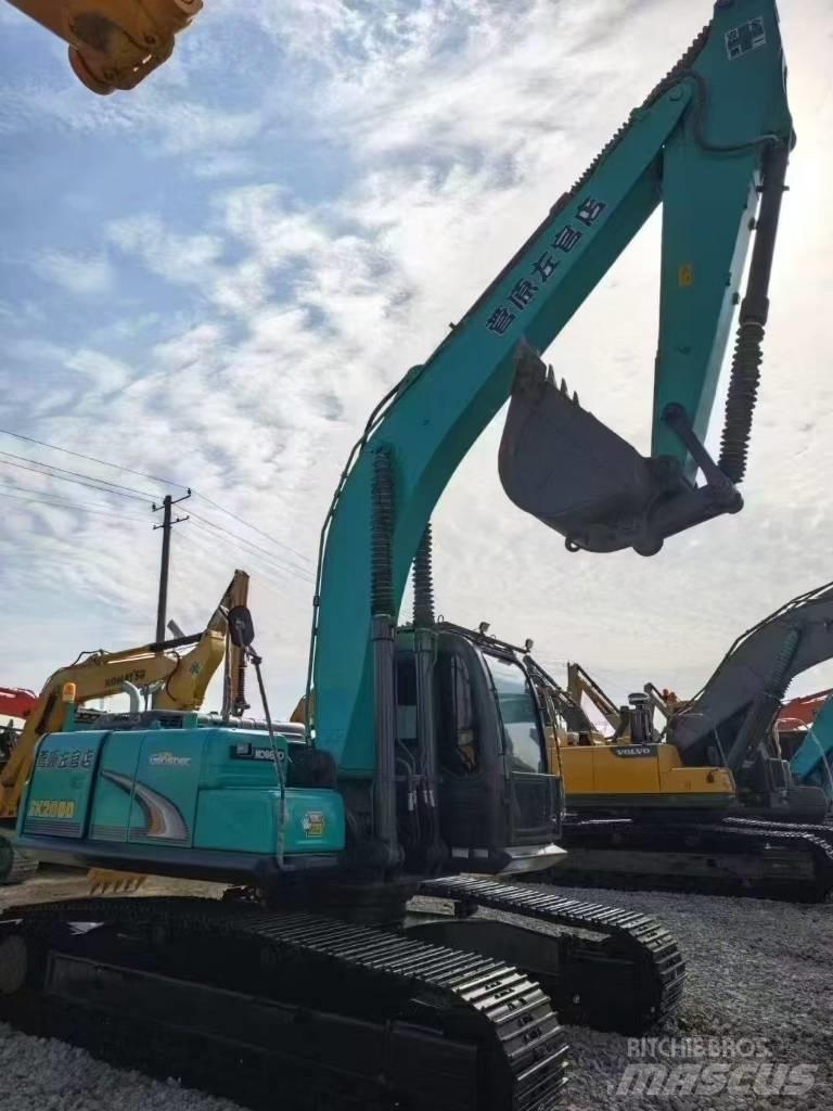 Kobelco SK 200 Pásové rýpadlá