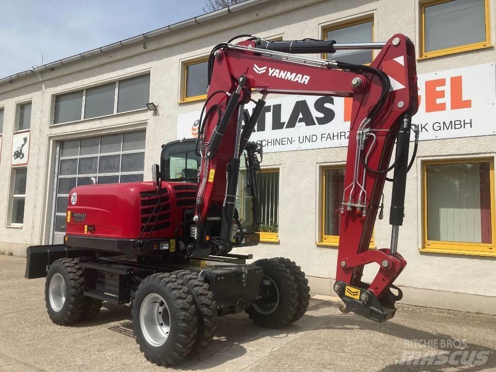 Yanmar B 110 W Kolesové rýpadlá