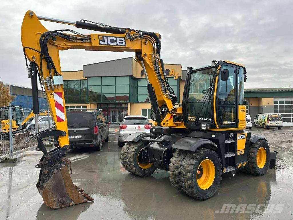 JCB HYDRADIG 110W Kolesové rýpadlá