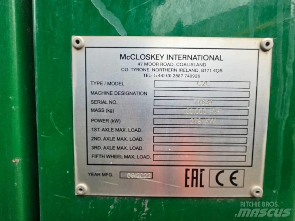 McCloskey C2C Mobilné drviče