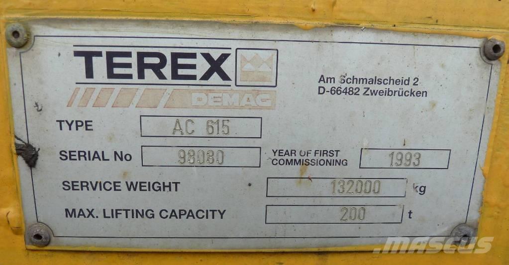 Demag AC 615 Univerzálne terénne žeriavy