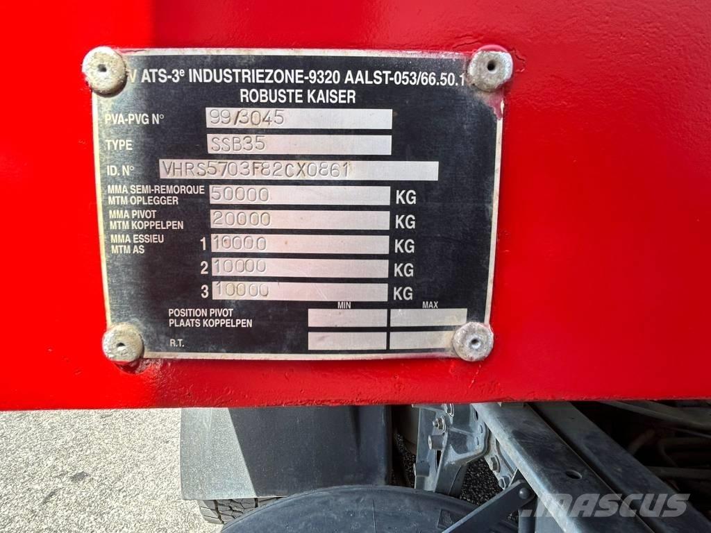 Kaiser SSB35 Podvalníkové návesy