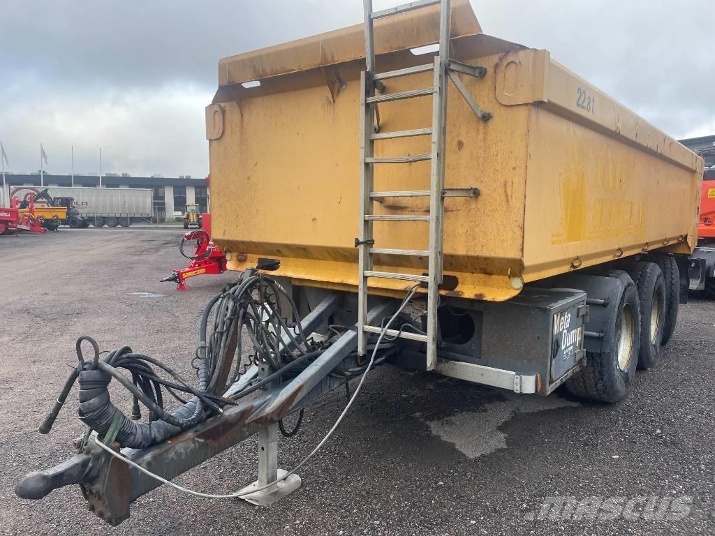 Metsjö Meta Dump 6.3 Vyklápacie prívesy