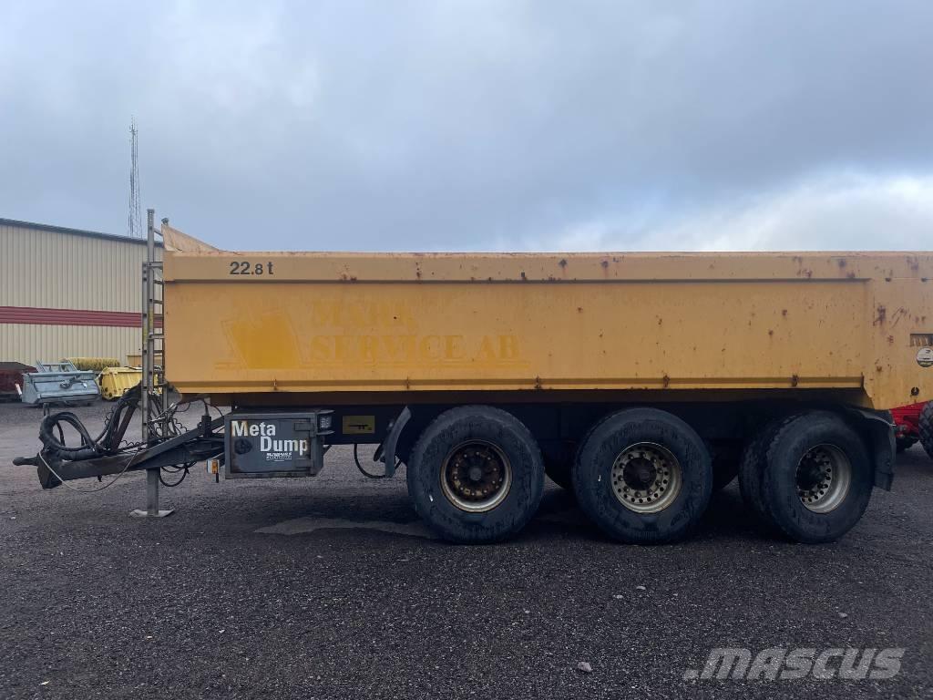 Metsjö Meta Dump 6.3 Vyklápacie prívesy