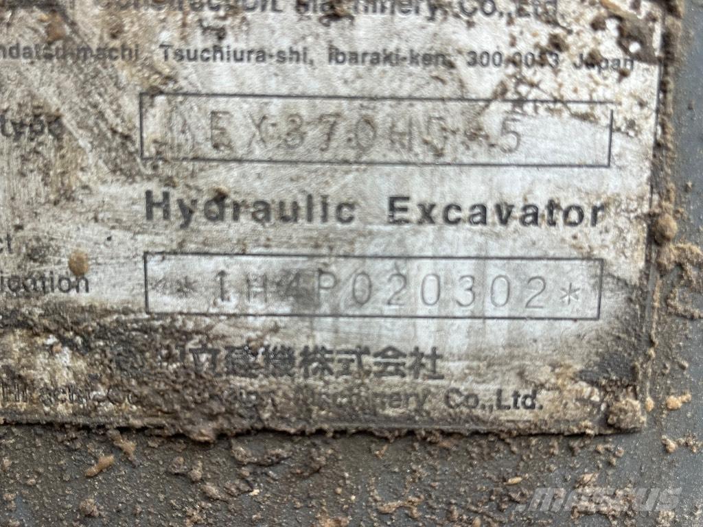 Hitachi Ex370-5 Pásové rýpadlá
