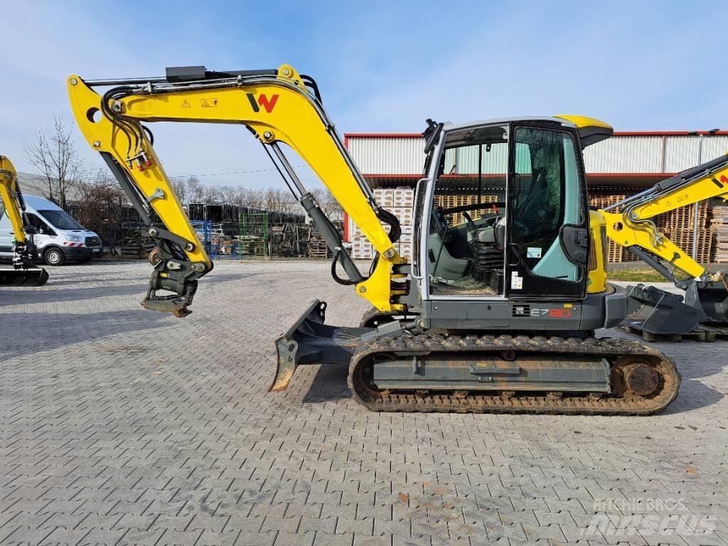 Wacker Neuson EZ80 Pásové rýpadlá