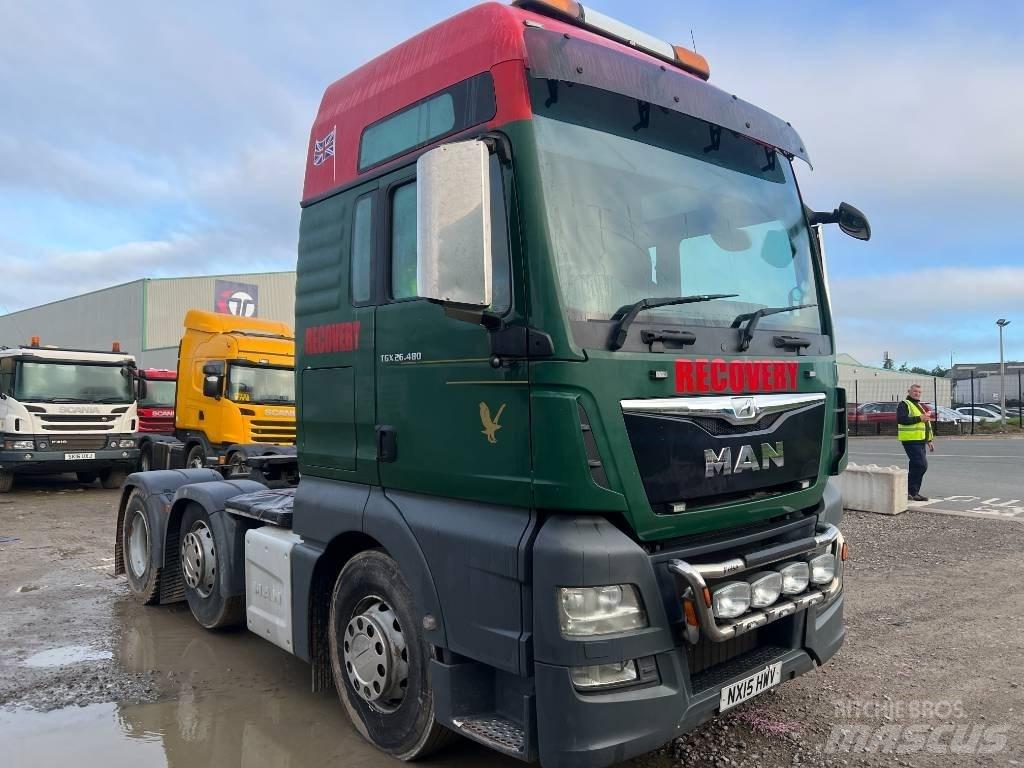 MAN TGX 26.480 Ťahače