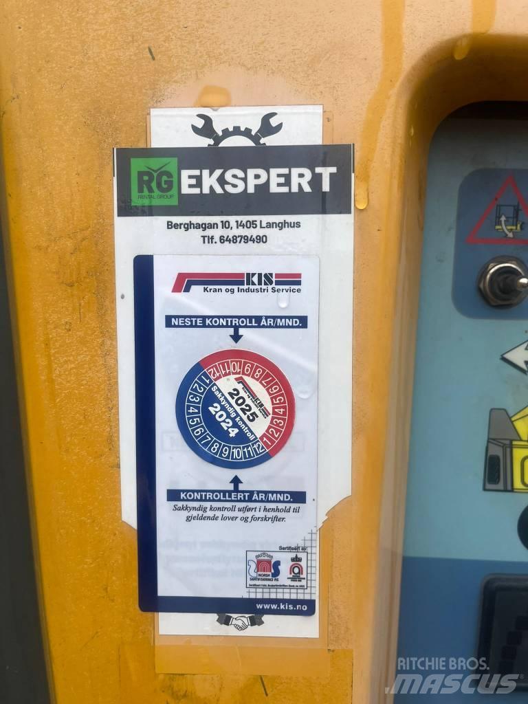 Haulotte HT 23 RTJ Kompaktné samohybné kĺbové plošiny