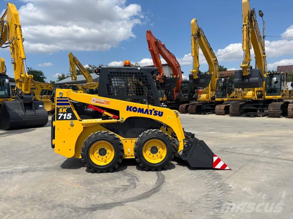 Komatsu SK 715-8 Šmykom riadené nakladače