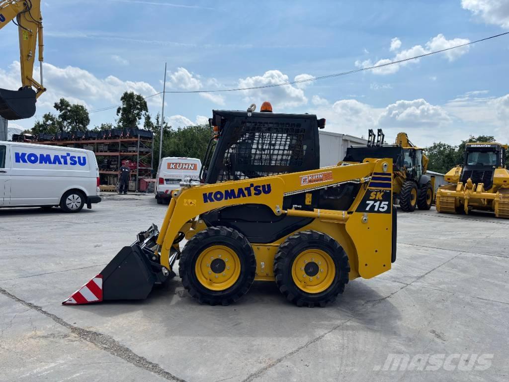 Komatsu SK 715-8 Šmykom riadené nakladače