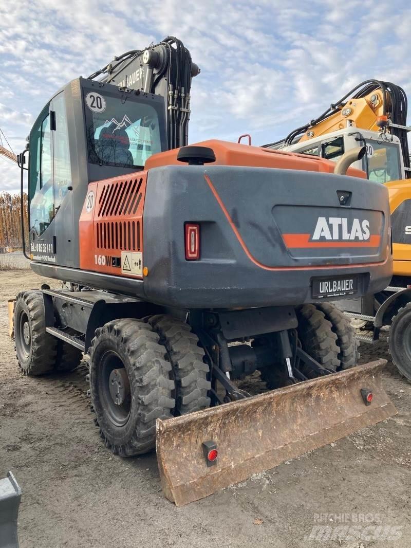Atlas 160W Kolesové rýpadlá