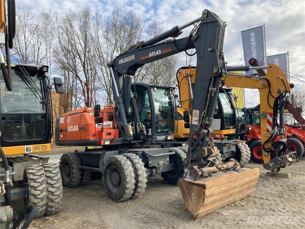 Atlas 160W Kolesové rýpadlá