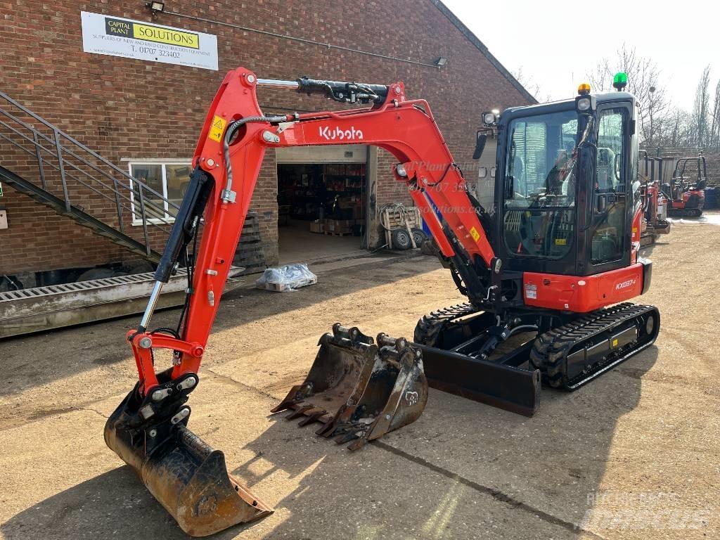 Kubota KX 037-4 Mini rýpadlá < 7t