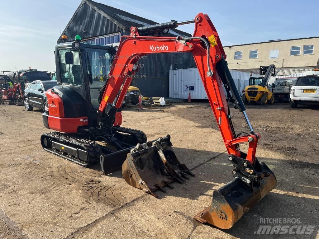 Kubota KX 037-4 Mini rýpadlá < 7t