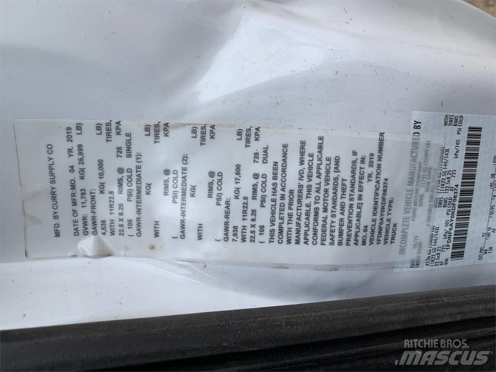 Ford F 650 XL SD Cisterny na vodu