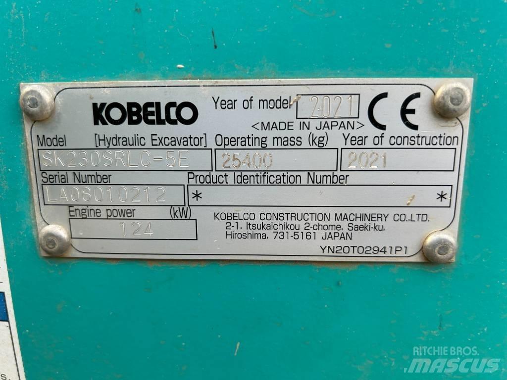 Kobelco SK 230 NLC-5 Pásové rýpadlá