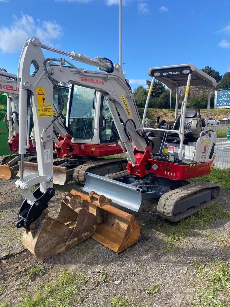 Takeuchi TB225 Mini rýpadlá < 7t
