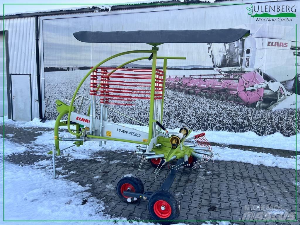 CLAAS LINER 450 Obracače a zhrabovače sena